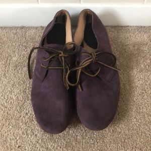 Frye Jillian Oxford Purple size 9